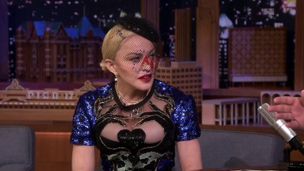 Madonna Gets Flustered Remembering Jimmy Introducing Her to President Obama Jimmy Fallon