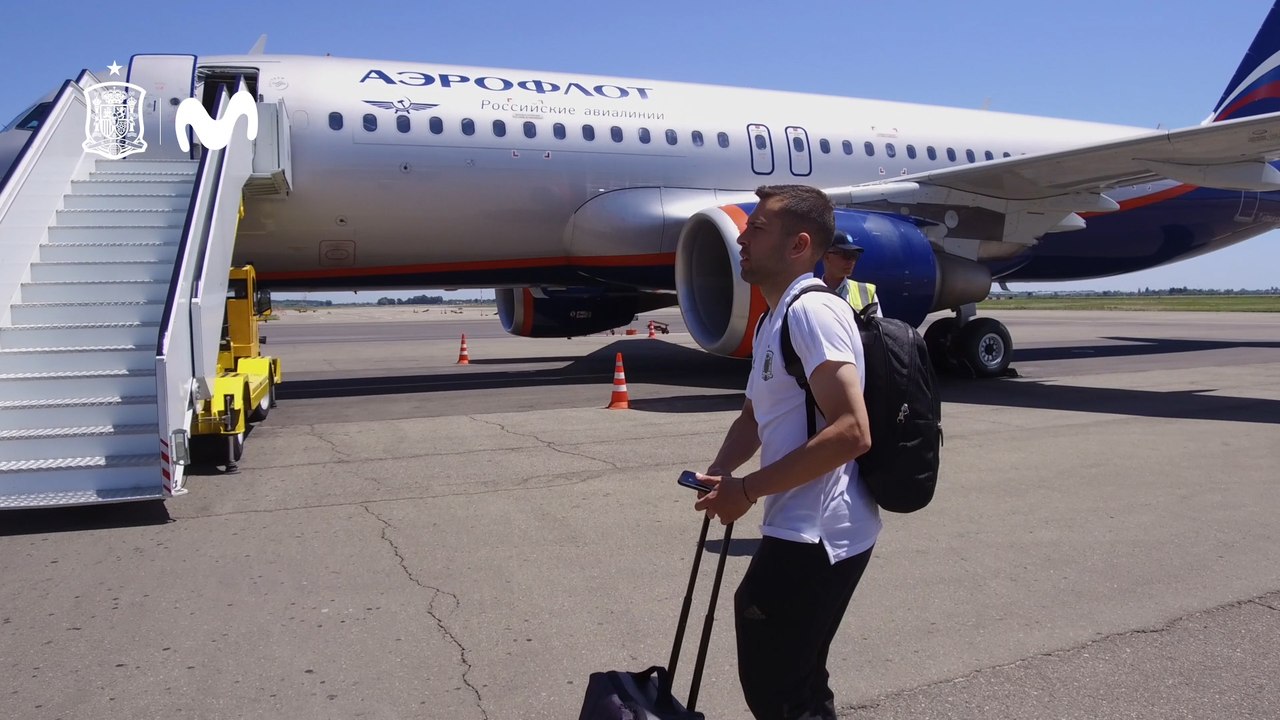 La selección viaja a Sochi para jugar su primer partido del Mundial