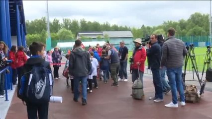 Alemania completa su primer entrenamiento en Rusia