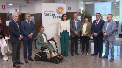 Montón inaugura la Asamblea General de la Plataforma Tercer Sector