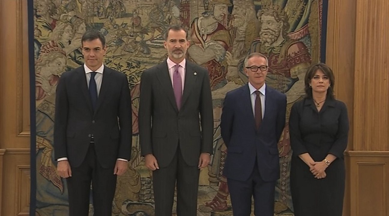 José Guirao promete su cargo ante el Rey como nuevo ministro