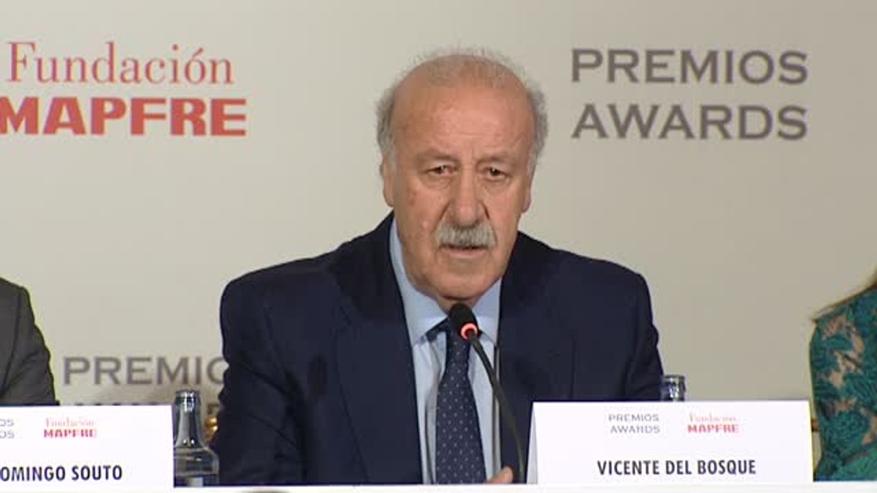Del Bosque pide a los jugadores de la selección que "se comporten como verdaderos profesionales"