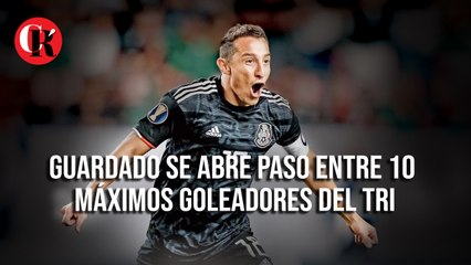 Guardado se abre paso entre 10 máximos goleadores del Tri