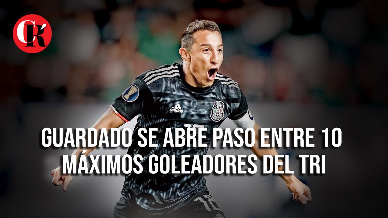 Guardado se abre paso entre 10 máximos goleadores del Tri