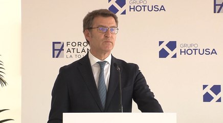 Feijóo: "La democracia no es una mecánica, sino un talante"