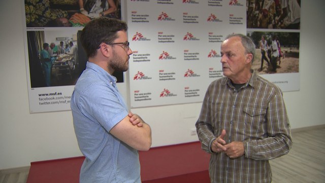 Carlos Ugarte, responsable de Relaciones Externas de MSF