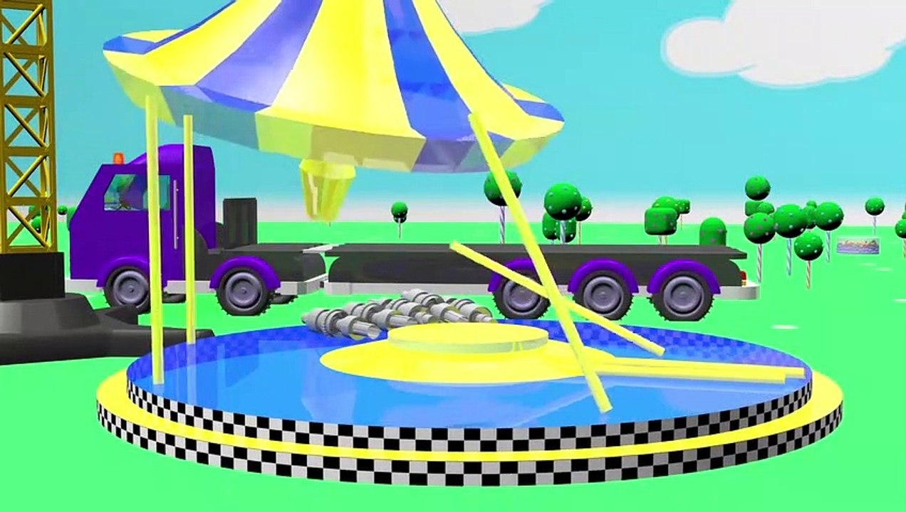 Manège: Voiture de police, Camion de pompier | Truck City Camions et véhicules de construction