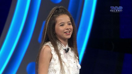 Performanca e Kristiana Veshaj, Top Talent 2 - Gjysmëfinale 1