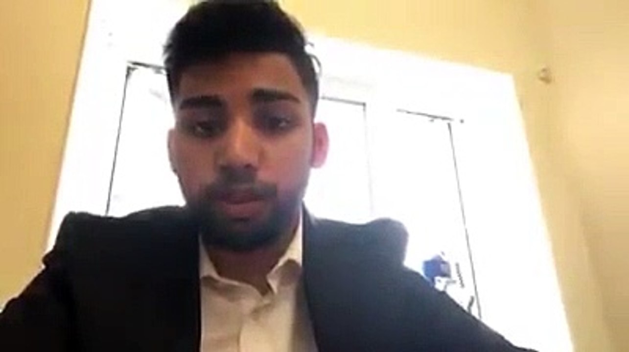 The guy who misbehaved with Sarfaraz Ahmed, makes an apology.