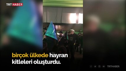 Güney Afrika'da bir düğünde Diriliş Ertuğrul rüzgarı esti