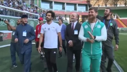 Salah, en el centro de la polémica durante la concentración en Grozny