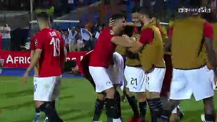 هدف ترزيكيه لمصر في الافتتاح امام زمبابوي في كاس الامم الافريقيه 22_6_2019