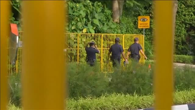 Todo listo en Singapur para la histórica reunión entre Donald Trump y Kim Jong-un