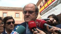 Ángel Gabilondo (PSOE) en el homenaje a Ignacio Echeverría