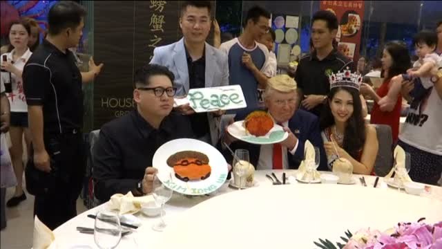 Donald Trump y Kim Jong-un ya están en Singapur