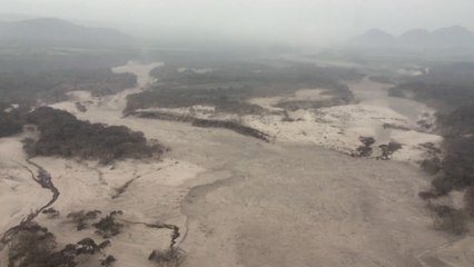 Guatemala declara "inhabitable" la zona cero de la erupción