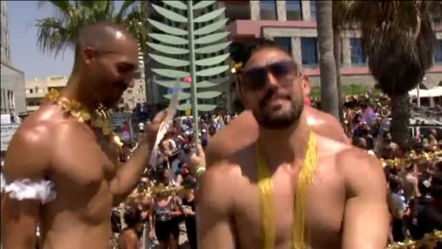 Tel Aviv celebra su emblemática marcha del Orgullo Gay, la mayor de Oriente Medio