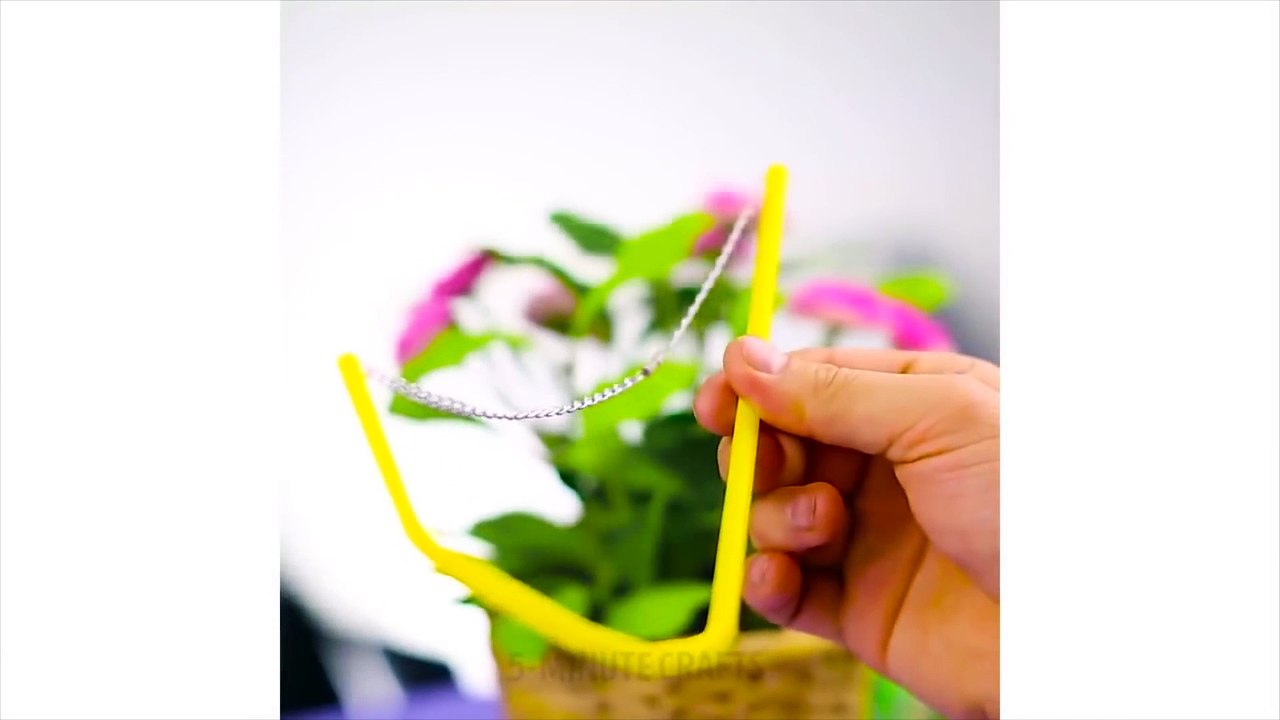 18 IDÉES DE BRICOLAGES AVEC DE SIMPLES PAILLES