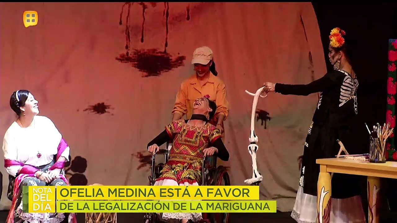 Ofelia Medina está a favor de la legalización de la mariguana para uso medicinal y recreativo.