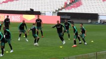Portugal y Argelia entrenan ya en Krasnador
