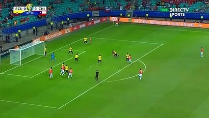 Jose Fuenzalida  Goal - Ecuador 0-1 Chile Copa America 21/06/2019