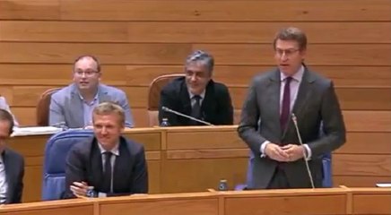 Diputadas de En Marea, PSOE y BNG afean "el machismo" de Feijóo