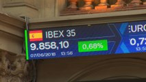 El Ibex 35 sube un 0,8% en la media sesión
