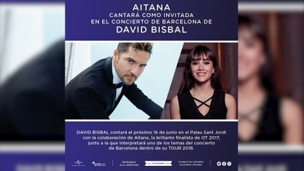 Universal comunica la colaboración de Aitana y Bisbal