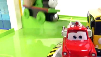 Ironman & Tayo the little bus Garage Toy Cockroach Toy Monster & Thomas Special Selection # 35