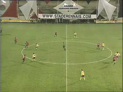 12/01/00 : Christophe Le Roux (44') : Rennes - Strasbourg (2-1)