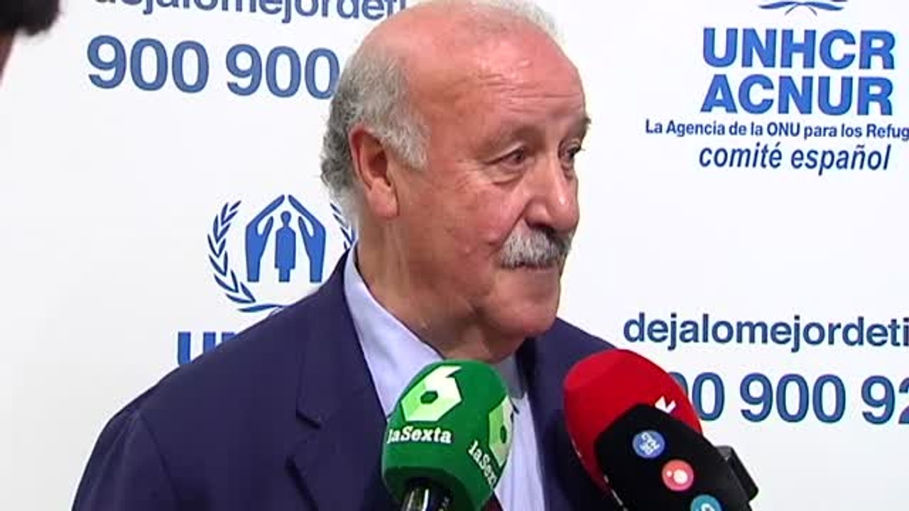 Del Bosque: "Hay pruebas clarísimas de cómo debe ser el entrenador del Real Madrid"