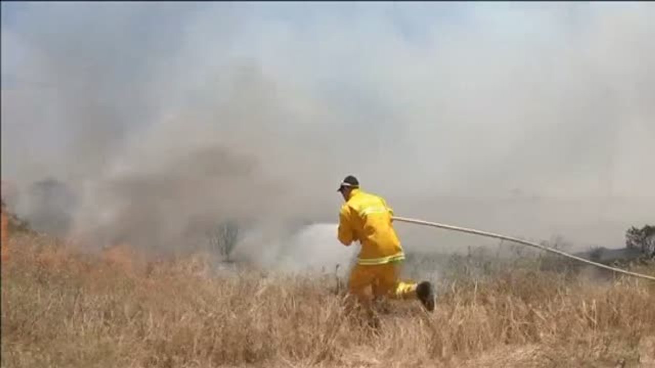 El lanzamiento de cometas incendiarias desde Gaza causa diversos incendios en Israel