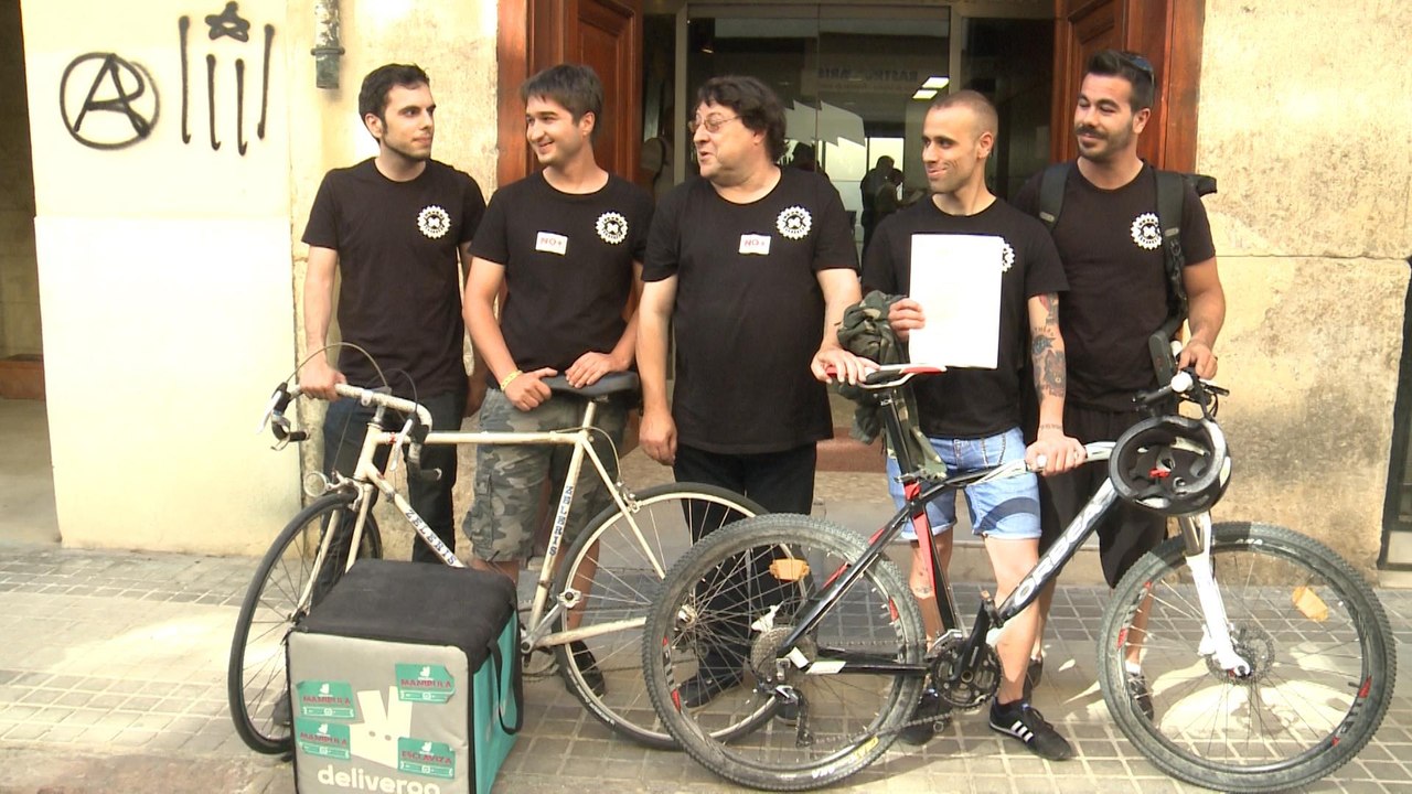 El 'rider' de Deliveroo: "Esto no lo hago por dinero"