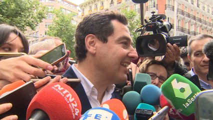 Moreno cree que el PP está "fuerte y unido"