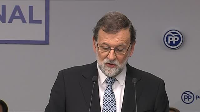 Rajoy señala que el Gobierno de Sánchez nace con debilidad extrema y con pésimos compañeros de viaje
