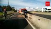 Un coche se chocha contra la mediana de una carretera de Leganés dejando tres heridos