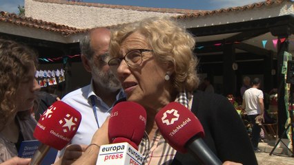 Carmena sobre posible gobierno paritario: "Me parece bien"