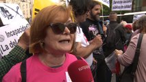 Madrileños se manifiestan en contra de recortes sociales