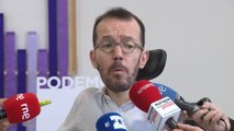 Echenique insiste en Gobierno de coalición PSOE-Unidos Podemos