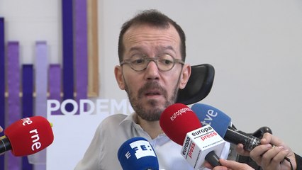 Echenique insiste en la posibilidad de que haya un gobierno de coalición