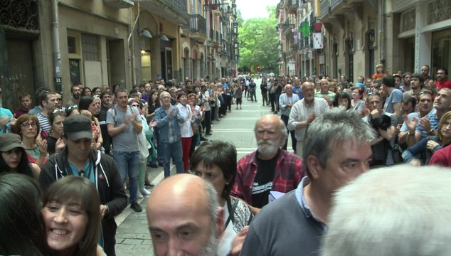 Padres de los condenados de Alsasua en rueda de prensa