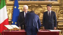 Italia tiene nuevo gobierno