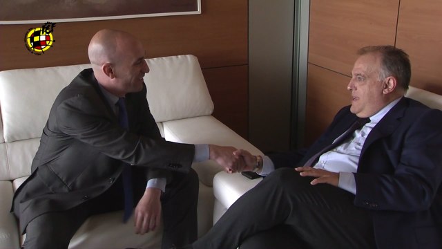 Rubiales: Tebas ve el fútbol más como un negocio