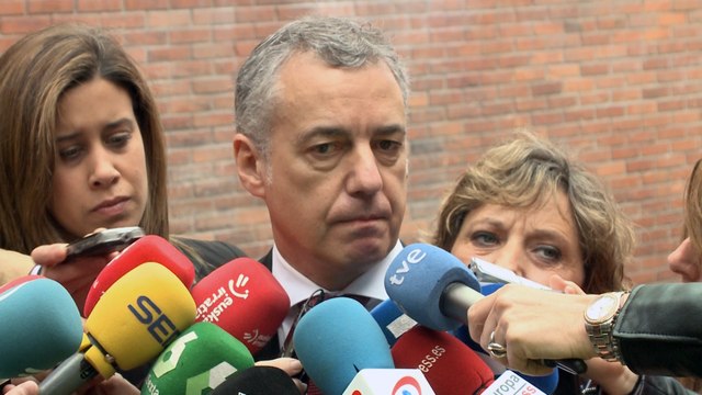 Urkullu: La decisión del PNV ha sido muy meditada