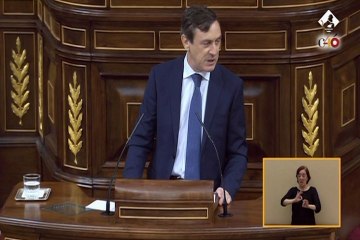 Hernando critica la moción de censura