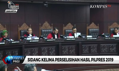 Sidang Ke-5 Agendakan Pemeriksaan Saksi Jokowi-Ma'ruf