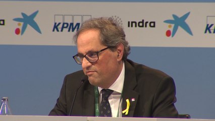 Torra pide ayuda al empresariado para abrir diálogo