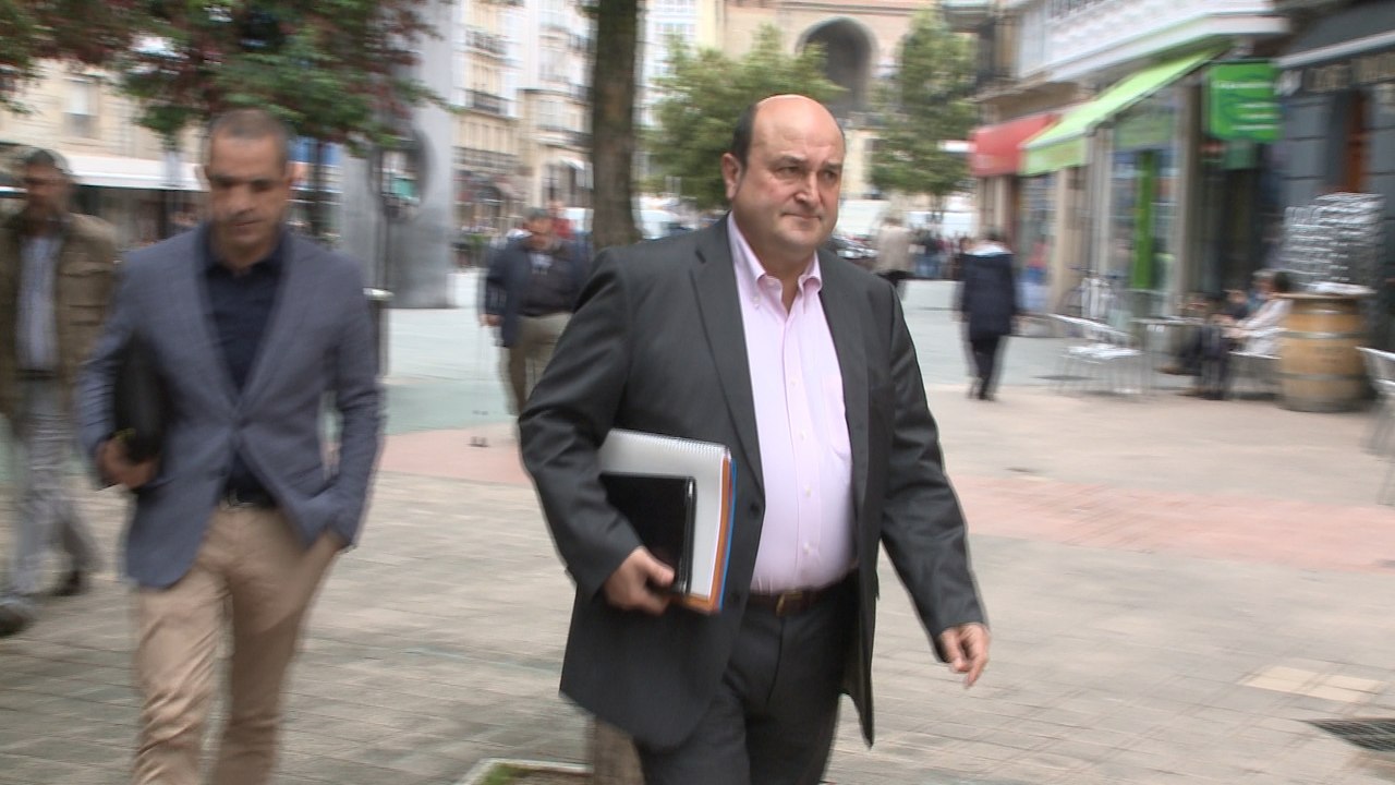 Andoni Ortuzar, presidente del Euzkadi Buru Batzar