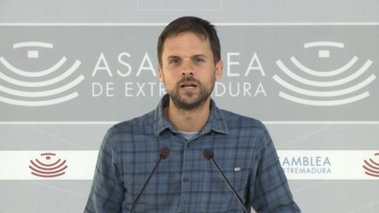 Podemos Extremadura rechaza propuesta de Sánchez de mantener PGE