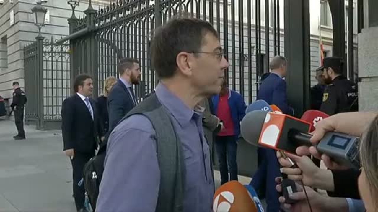 Monedero: "Estamos luchando contra mafiosos y los mafiosos siempre se guardan ases en la manga"